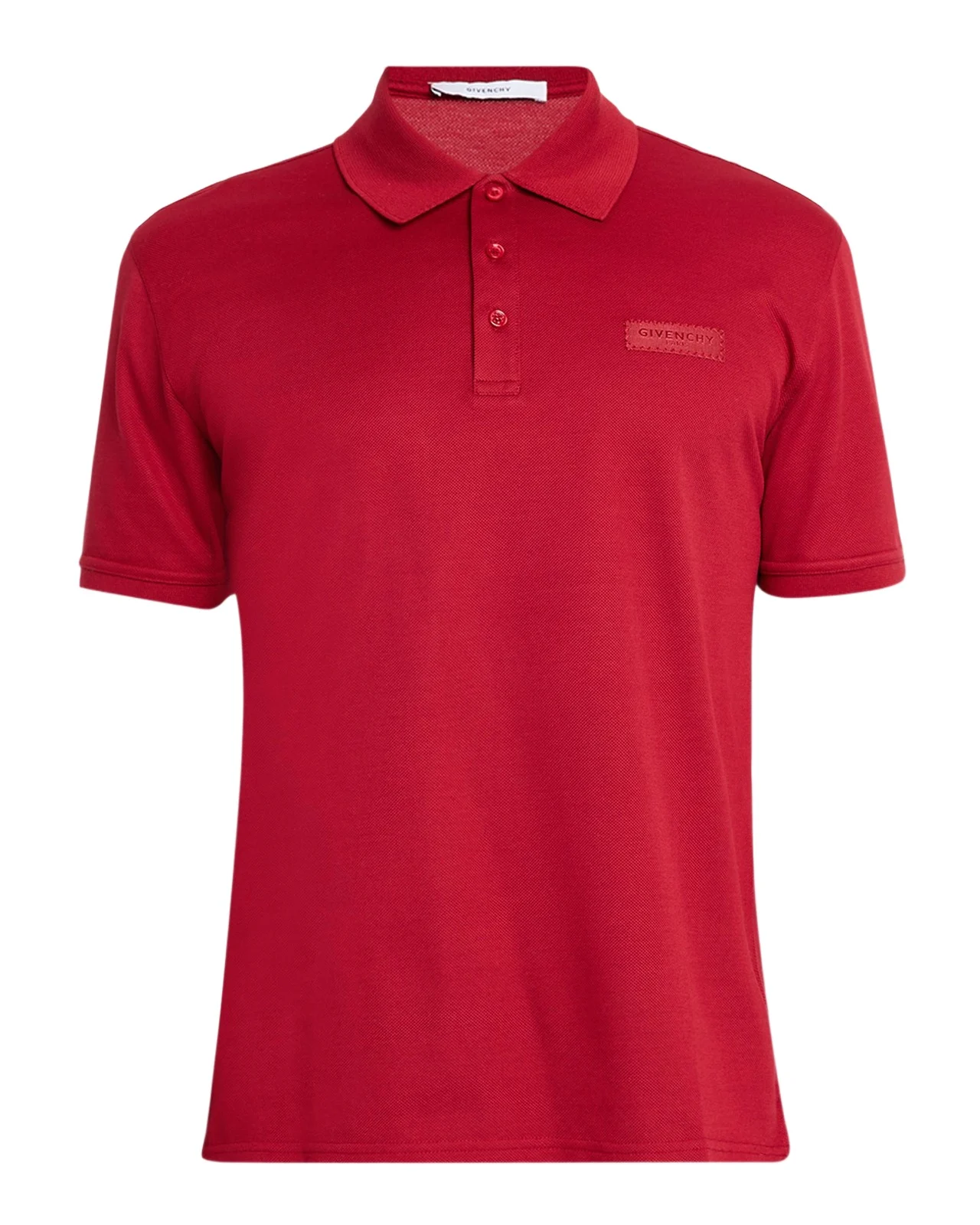 Men's Grosgrain Label Pique Polo Shirt
