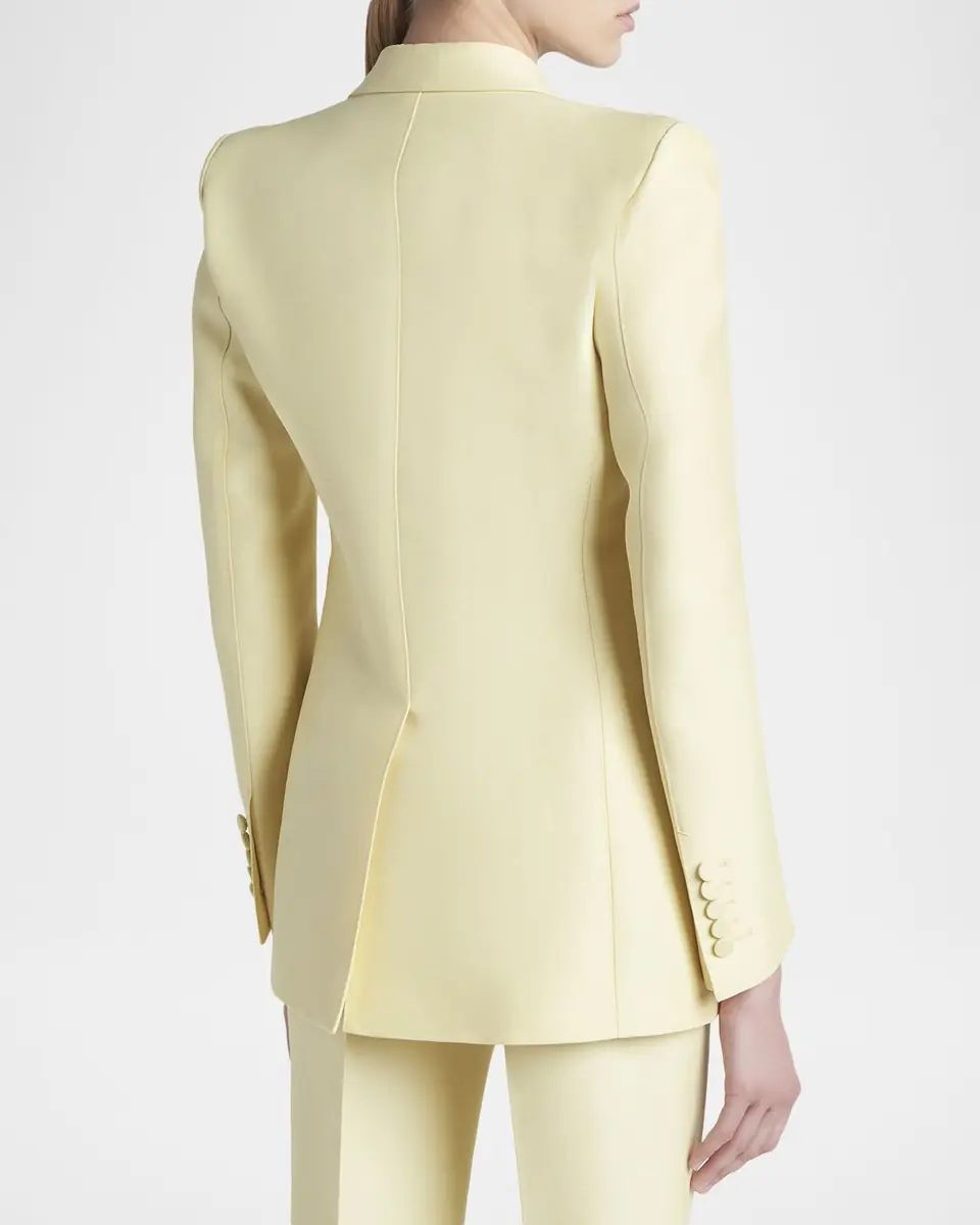 Tom Ford Wool Silk Single-Breasted Jacket | Thumbnail 3