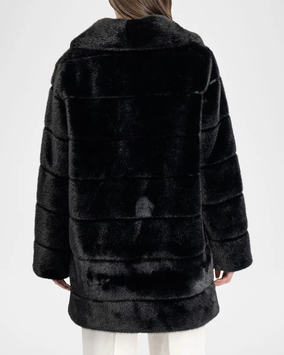 Lyla Grant Fur-Free Quilted Faux Mink Coat | Thumbnail 3 Lyla Grant Fur-Free Quilted Faux Mink Coat | Thumbnail 3