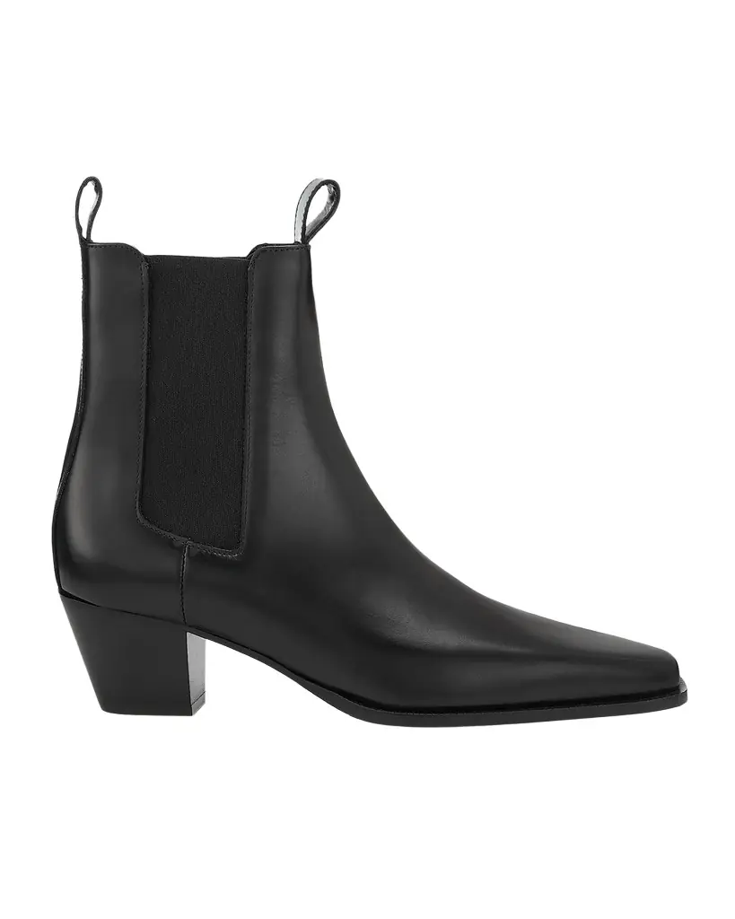 Toteme City Calfskin Chelsea Ankle Boots | Image 1 Toteme City Calfskin Chelsea Ankle Boots | Image 1