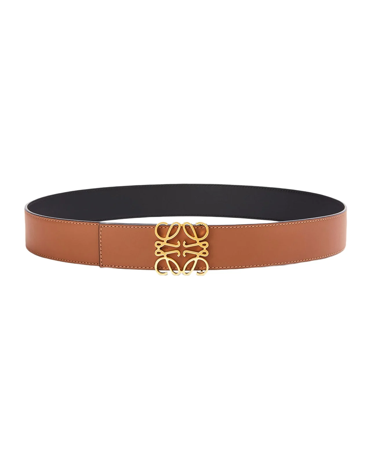 Men's Reversible Anagram Leather Belt Men's Reversible Anagram Leather Belt