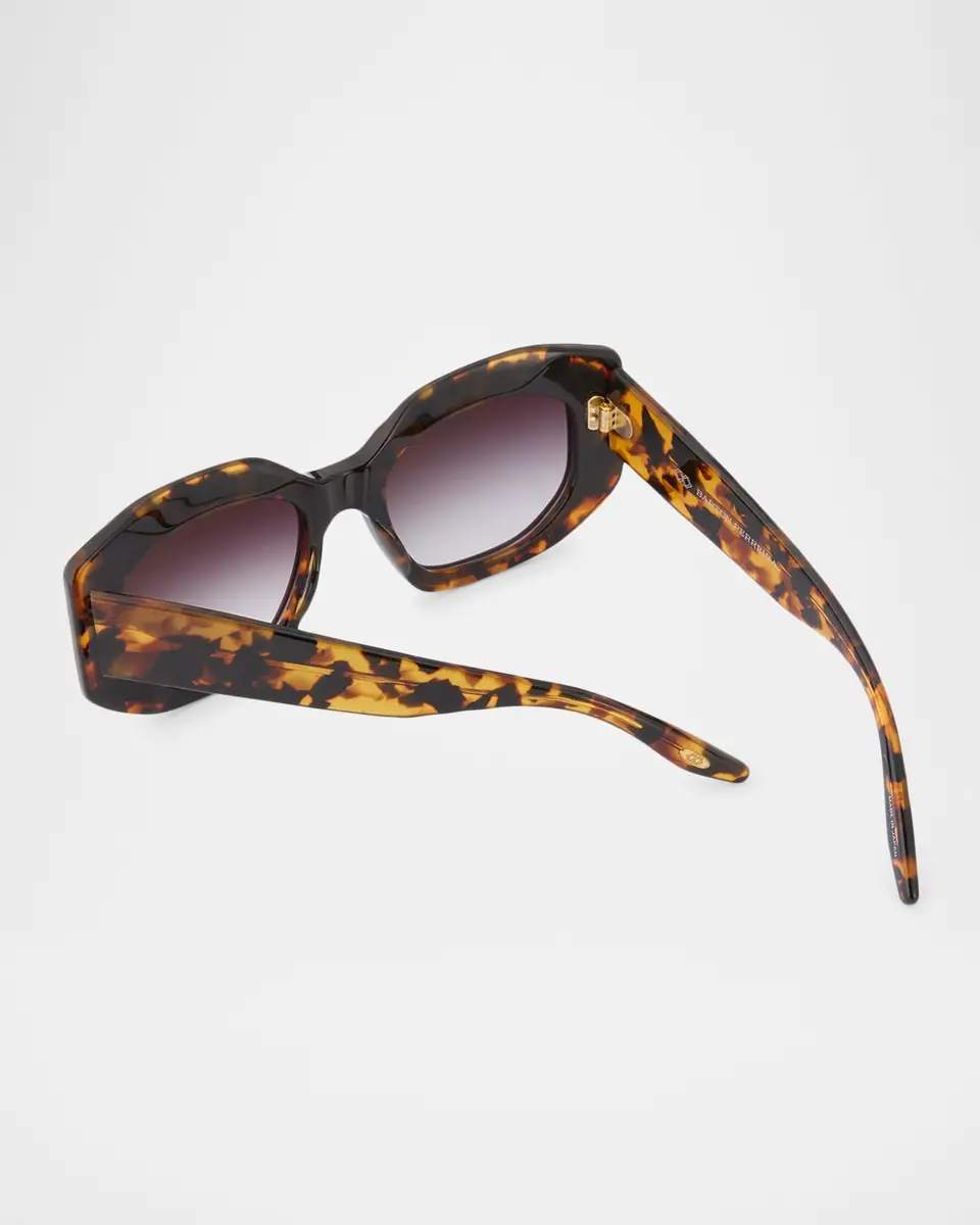 BARTON PERREIRA Crescendo 50.5mm Geometric Acetate Sunglasses | Thumbnail 2
