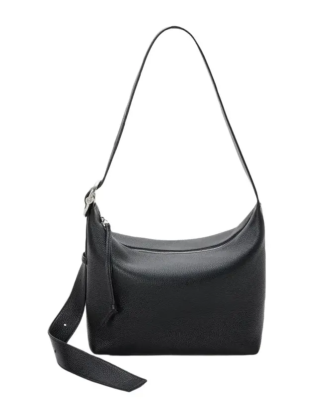 Men's Loop Grained Calfskin Shoulder Bag Men's Loop Grained Calfskin Shoulder Bag