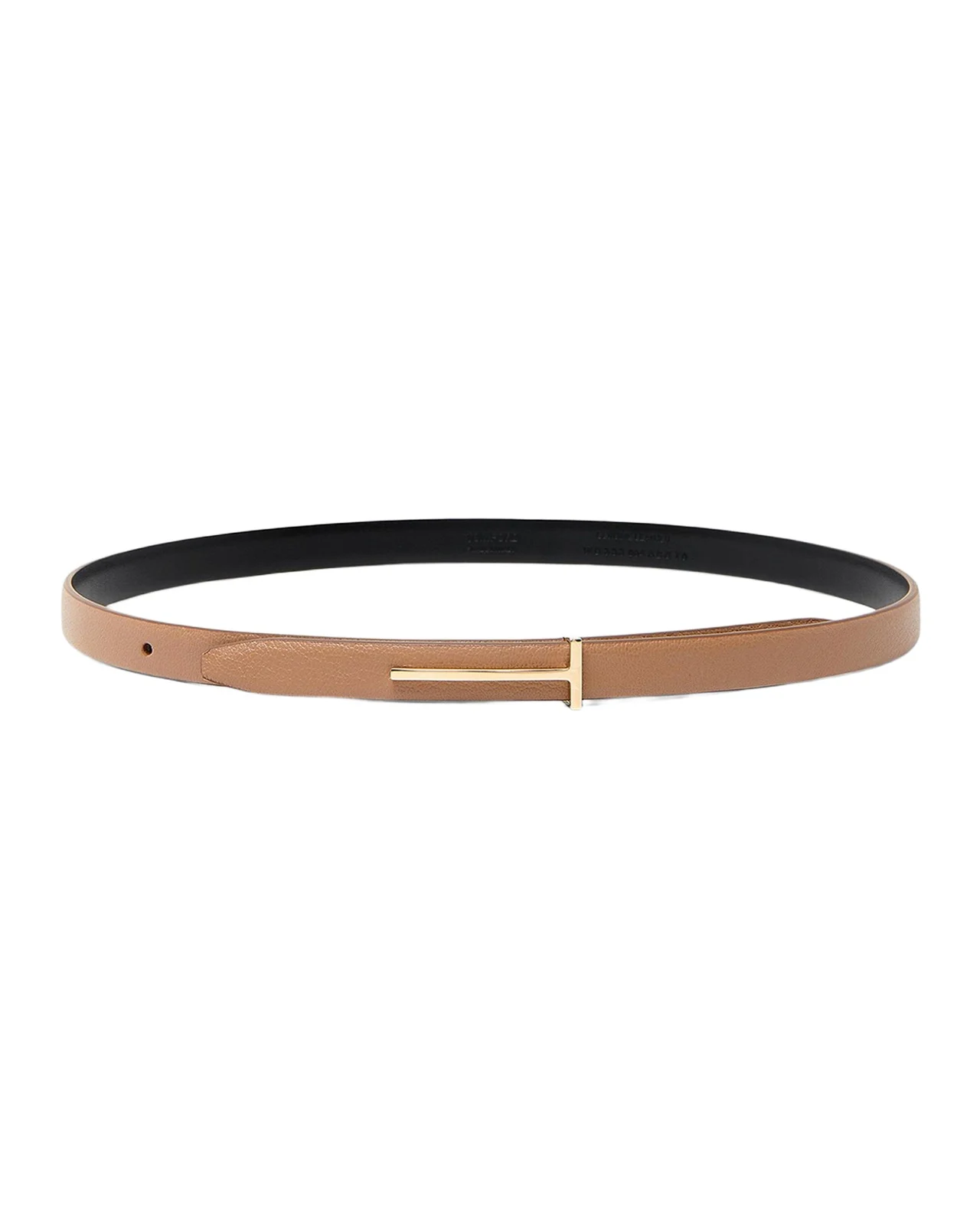 T Leather Belt