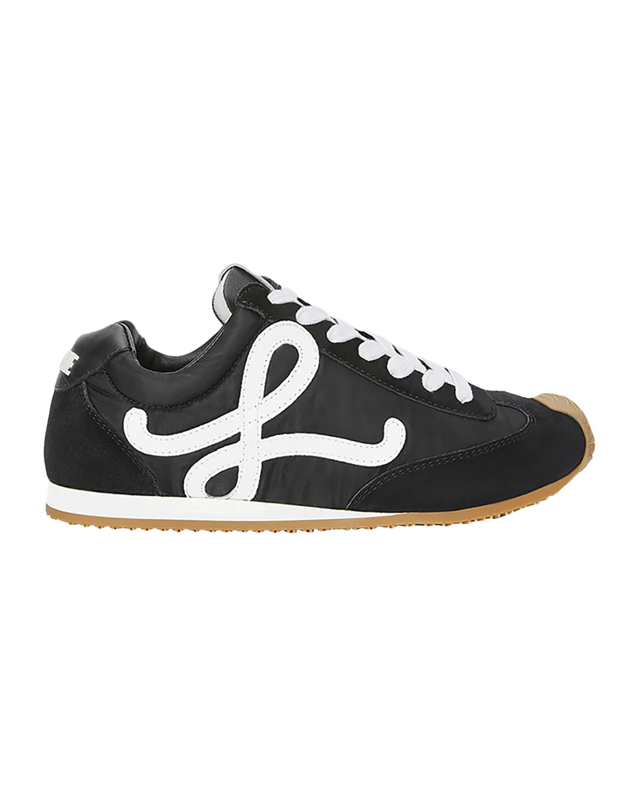 Men's Ballet Runner 2.0 Nylon & Calfskin Sneakers