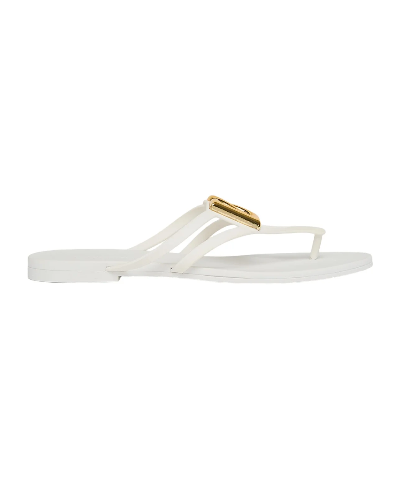 Dolce & Gabbana DG Jelly Flat Thong Sandals