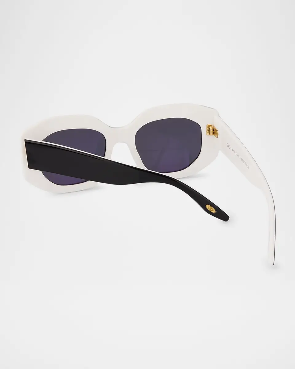 BARTON PERREIRA Crescendo 50.5mm Geometric Acetate Sunglasses | Thumbnail 2