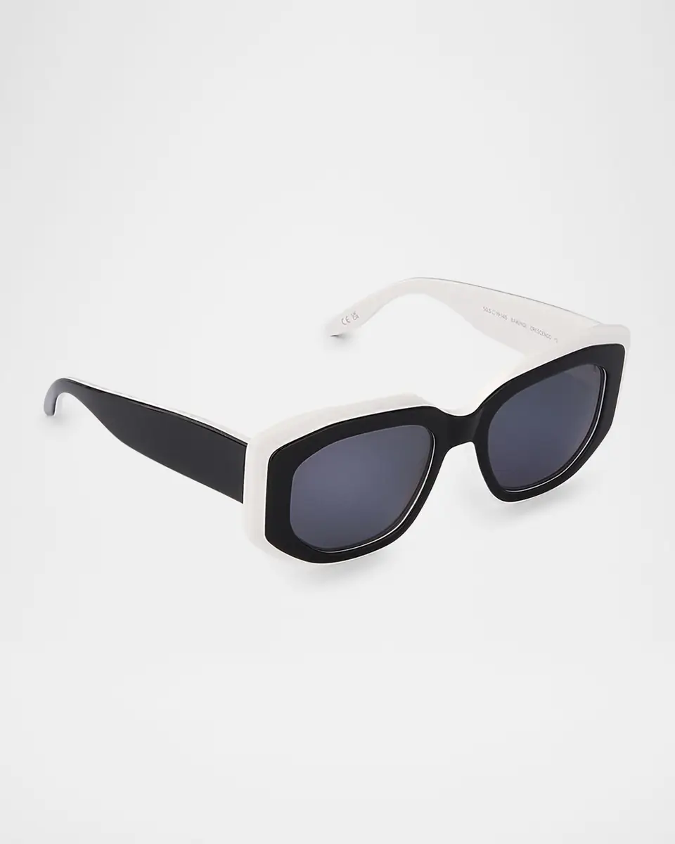 BARTON PERREIRA Crescendo 50.5mm Geometric Acetate Sunglasses | Thumbnail 3