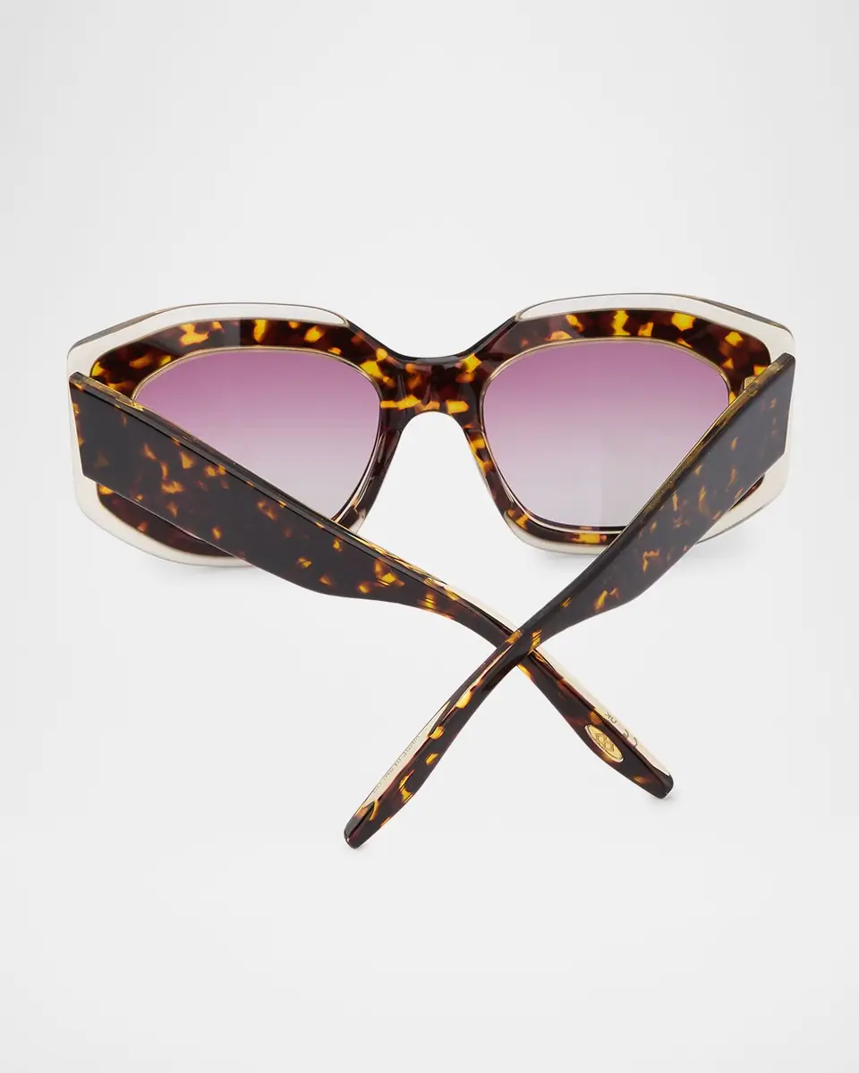 BARTON PERREIRA Crescendo 50.5mm Square Acetate Sunglasses | Thumbnail 5