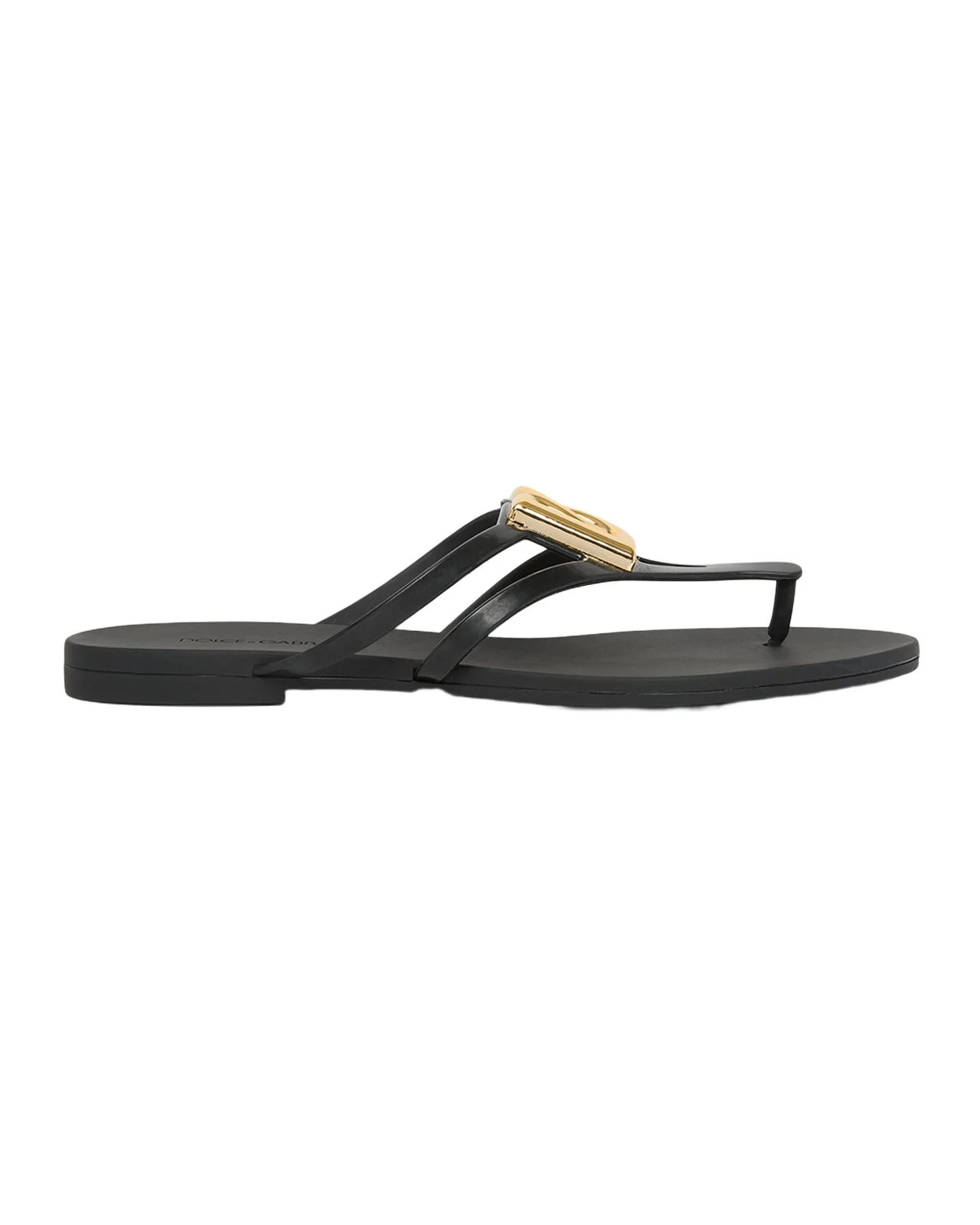 Dolce & Gabbana DG Jelly Flat Thong Sandals