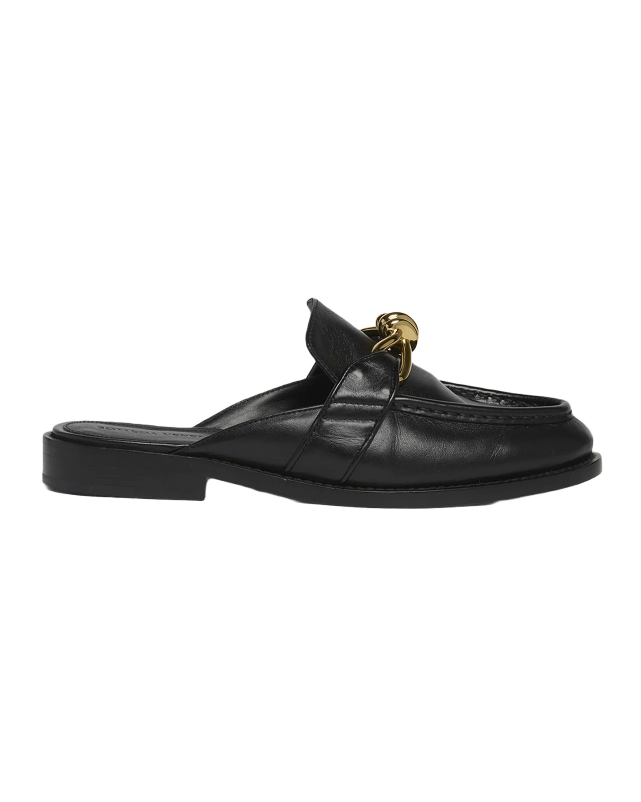 Bottega Veneta Astaire Knot Leather Loafer Mules
