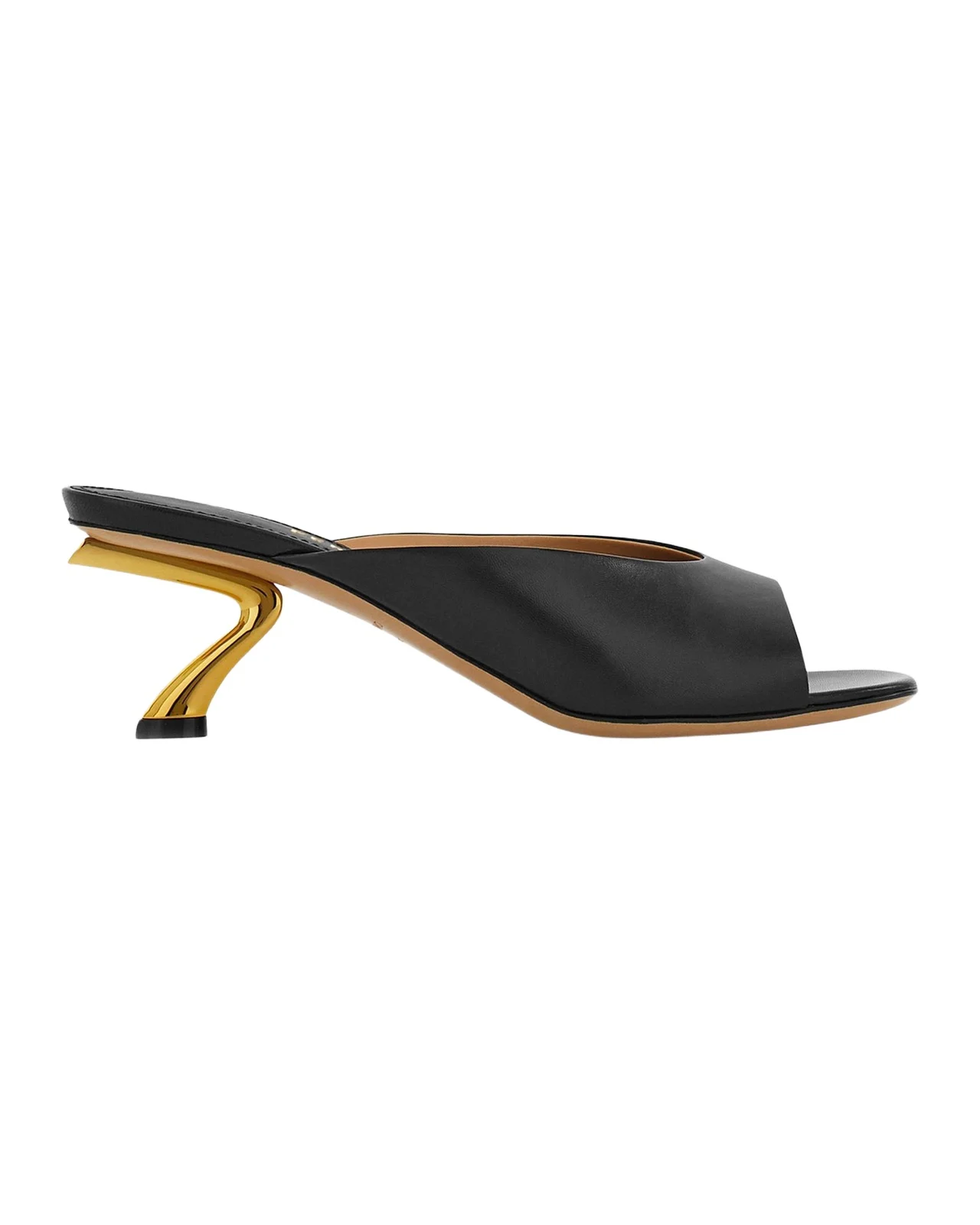 55mm Igea Leather Mules
