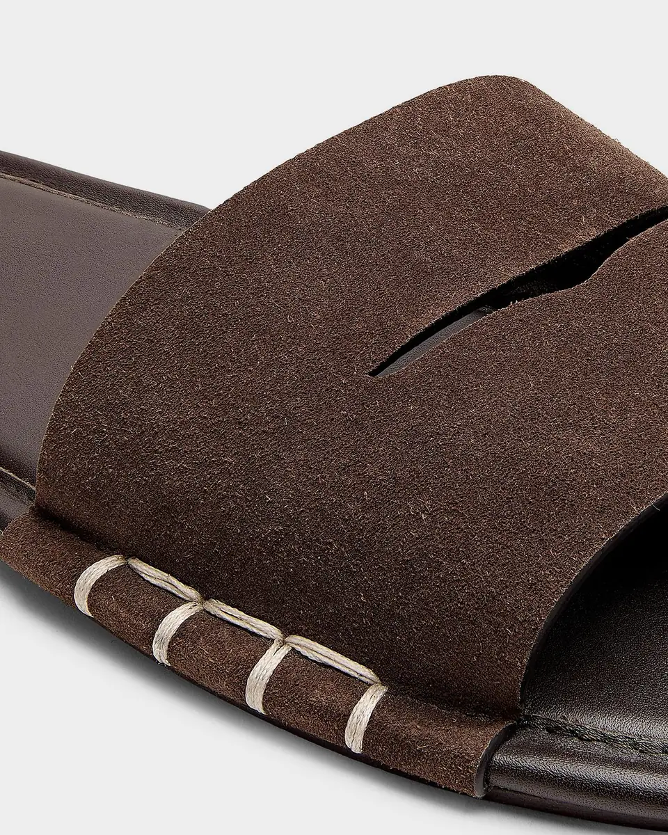JW Anderson Suede Loafer Slide Sandals | Thumbnail 5 JW Anderson Suede Loafer Slide Sandals | Thumbnail 5