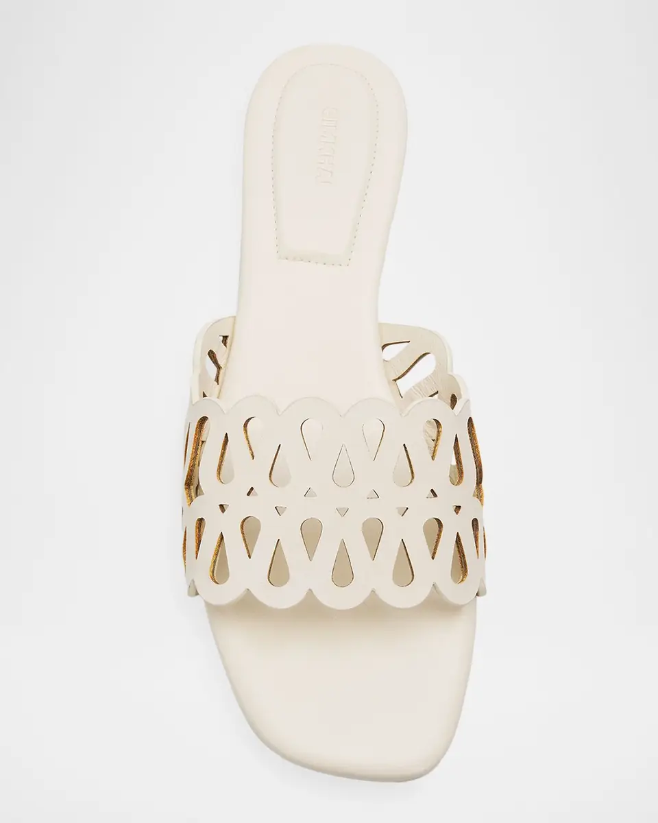Simkhai McCall Laser-Cut Leather Sandals | Thumbnail 6 Simkhai McCall Laser-Cut Leather Sandals | Thumbnail 6