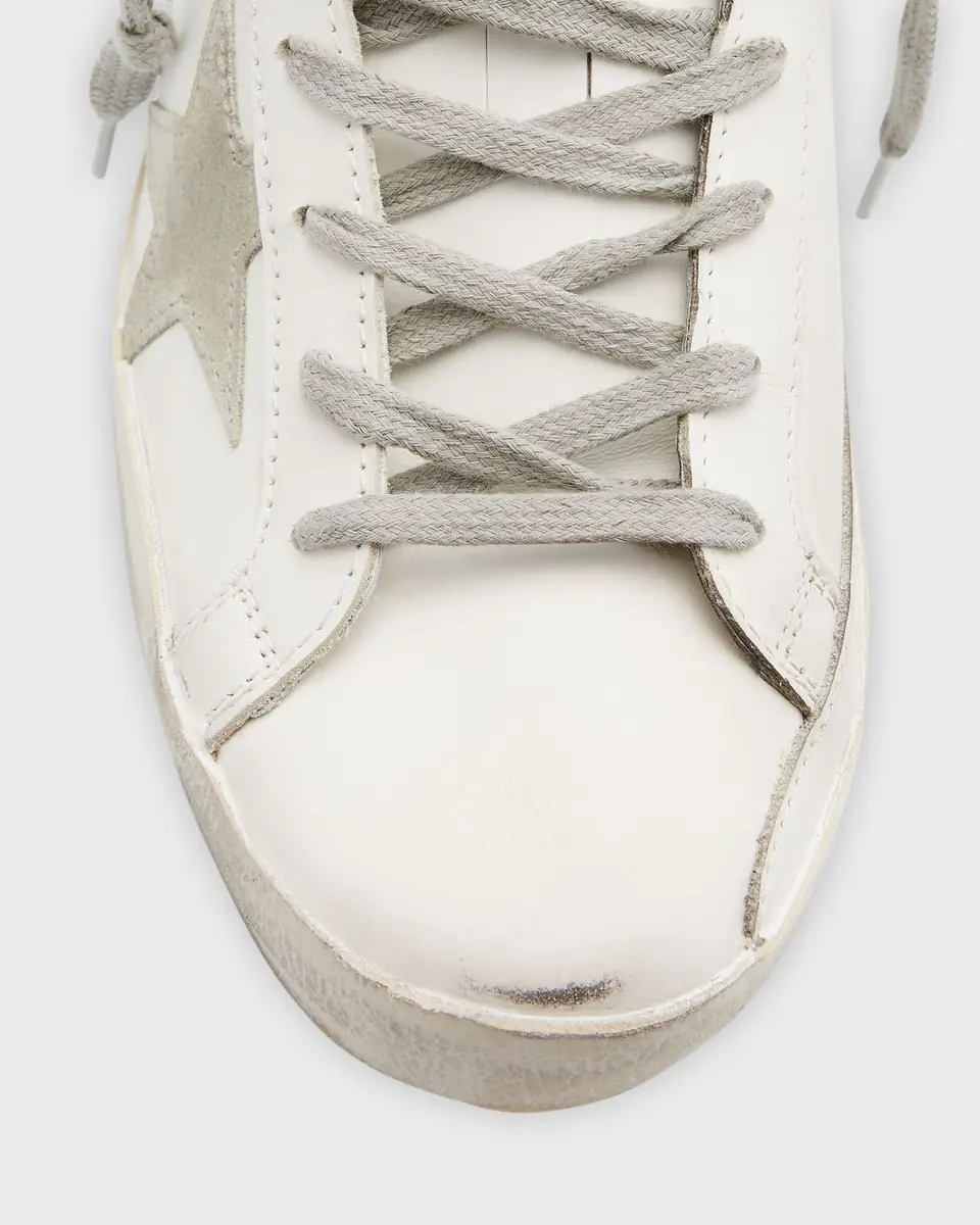 Golden Goose Super-Star Mixed Leather Sneakers | Thumbnail 5