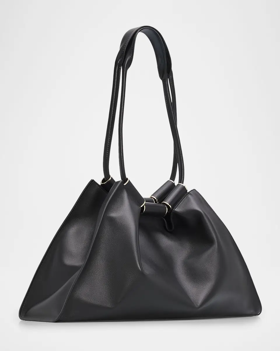 Giorgio Armani Medium Lamb Leather Shopper Tote Bag | Thumbnail 3 Giorgio Armani Medium Lamb Leather Shopper Tote Bag | Thumbnail 3