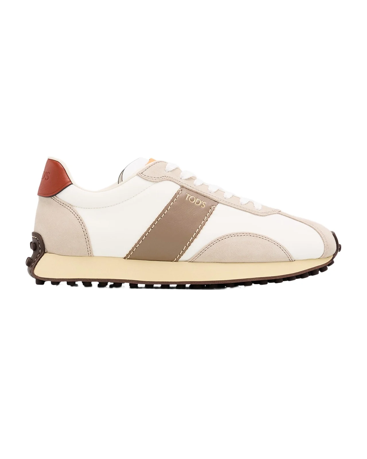 Men's T Vintage Leather & Fabric Low-Top Sneakers Men's T Vintage Leather & Fabric Low-Top Sneakers