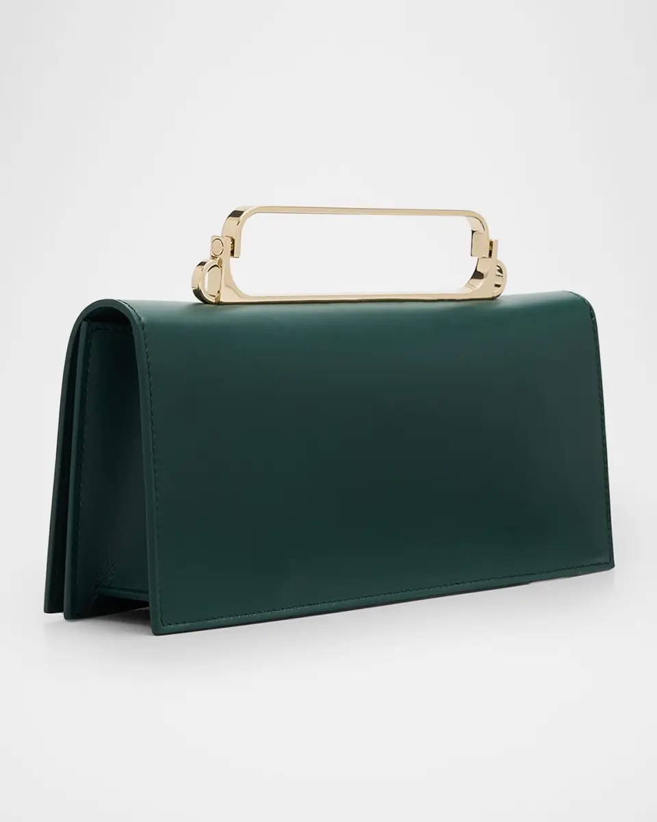 Giorgio Armani Leather Clutch Bag | Thumbnail 3