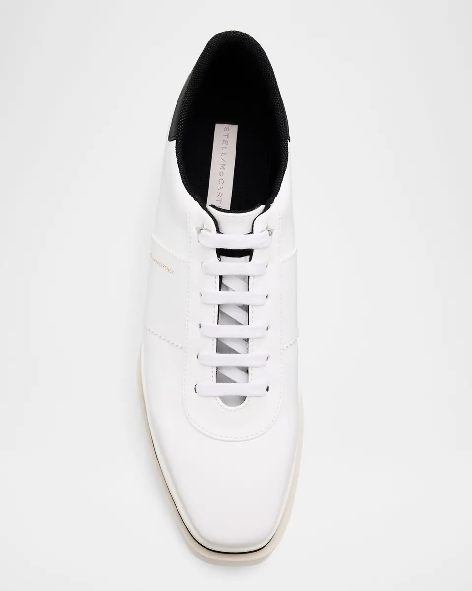 Stella McCartney 80mm Sneak-Elyse Two-Tone Platform Sneakers | Thumbnail 6 Stella McCartney 80mm Sneak-Elyse Two-Tone Platform Sneakers | Thumbnail 6