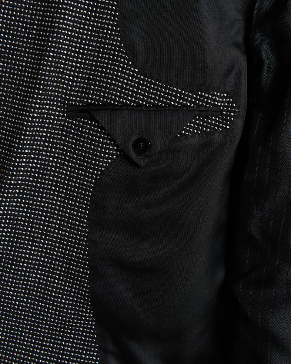 Tom Ford Men's Wool Jacquard Polka Dot Sport Coat | Thumbnail 6 Tom Ford Men's Wool Jacquard Polka Dot Sport Coat | Thumbnail 6