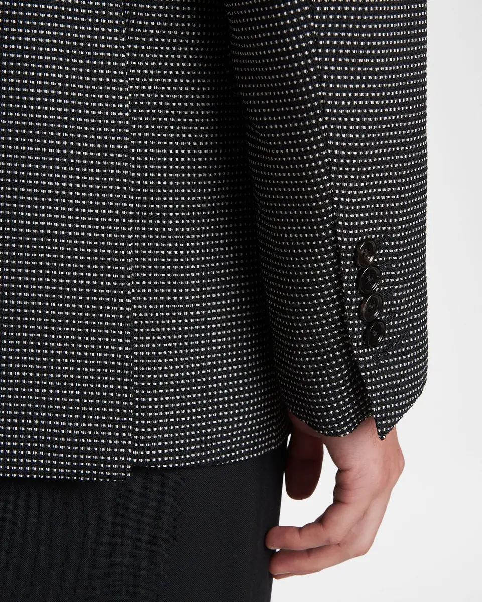 Tom Ford Men's Wool Jacquard Polka Dot Sport Coat | Thumbnail 8 Tom Ford Men's Wool Jacquard Polka Dot Sport Coat | Thumbnail 8