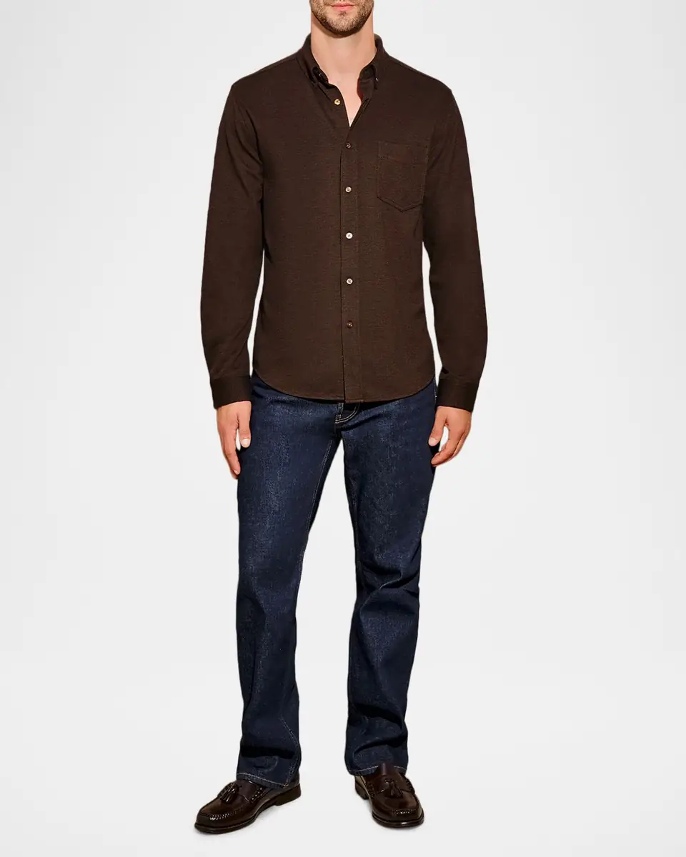 RAILS Men's Tech Pique Button-Front Shirt | Thumbnail 2 RAILS Men's Tech Pique Button-Front Shirt | Thumbnail 2