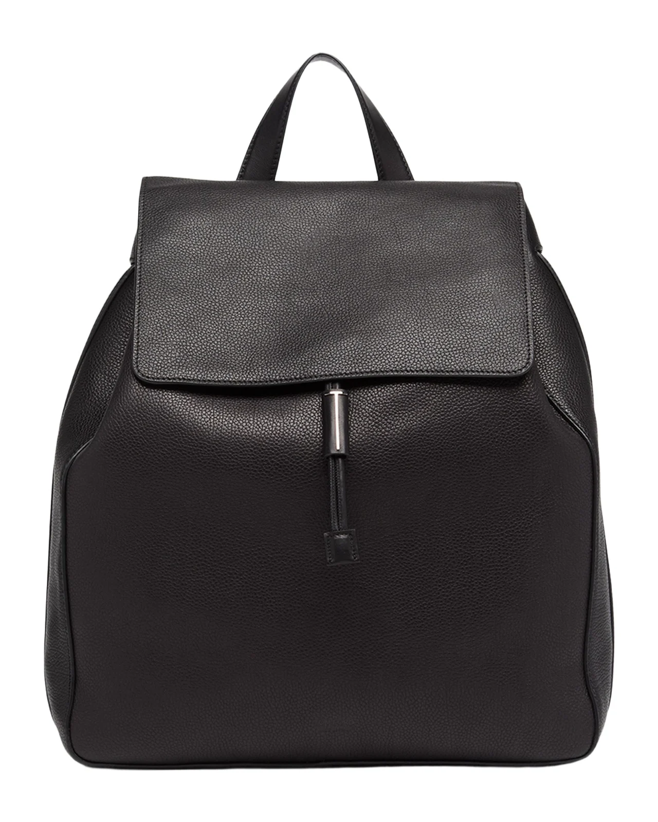 Tom Ford Men's Grained Leather T-Line Flap Backpack