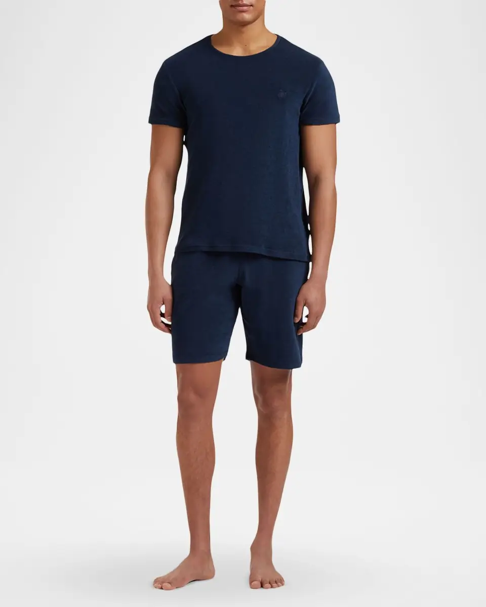 Vilebrequin Men's Terry Toweling T-Shirt | Thumbnail 2 Vilebrequin Men's Terry Toweling T-Shirt | Thumbnail 2