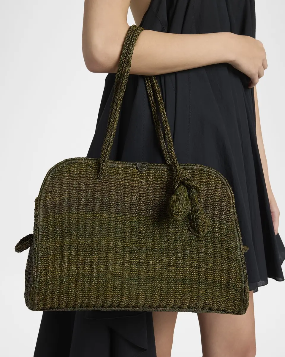 Jacquemus Le Turismo Raffia Top-Handle Bowler Bag | Thumbnail 12 Jacquemus Le Turismo Raffia Top-Handle Bowler Bag | Thumbnail 12