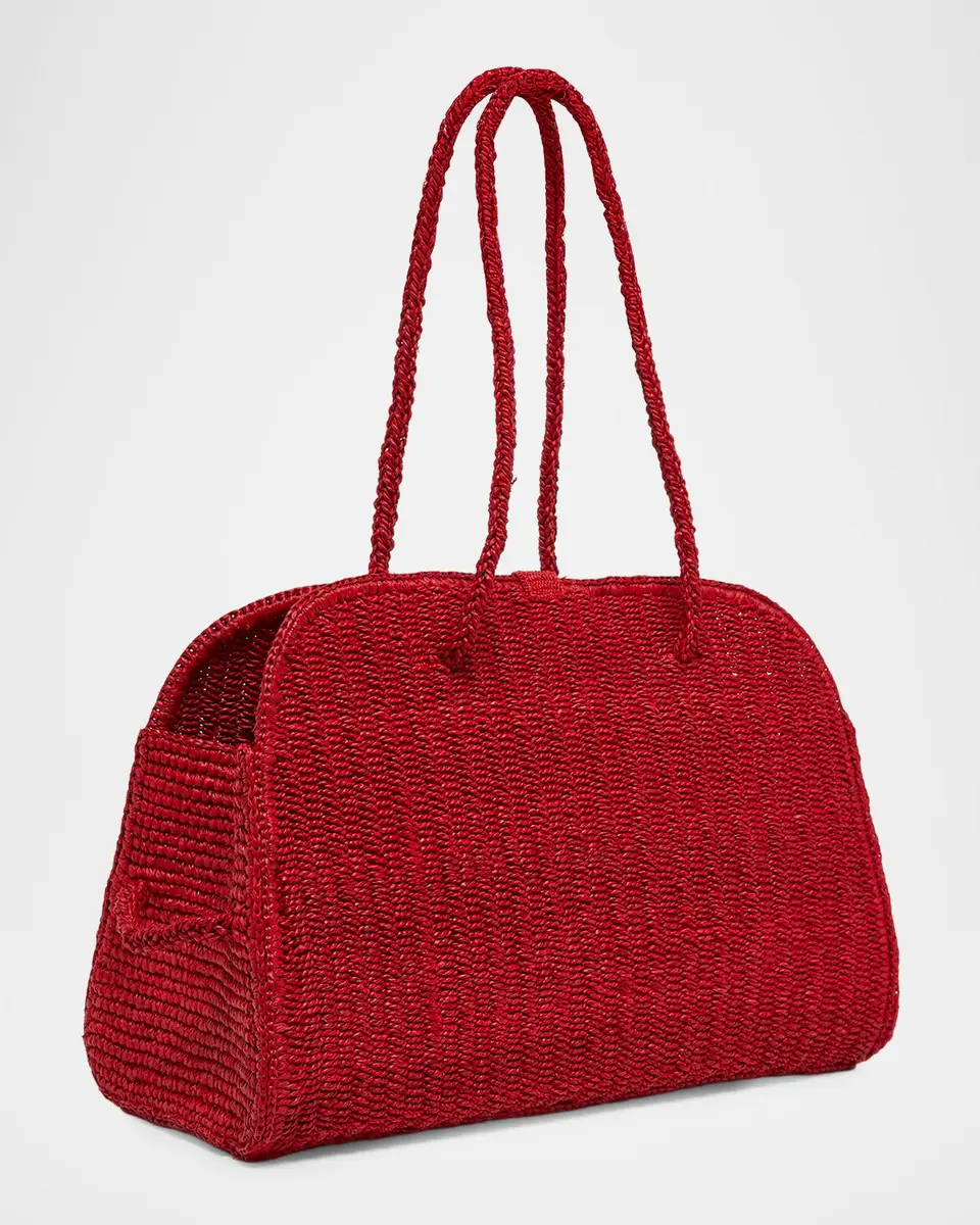 Jacquemus Le Turismo Raffia Top-Handle Bowler Bag | Thumbnail 8 Jacquemus Le Turismo Raffia Top-Handle Bowler Bag | Thumbnail 8