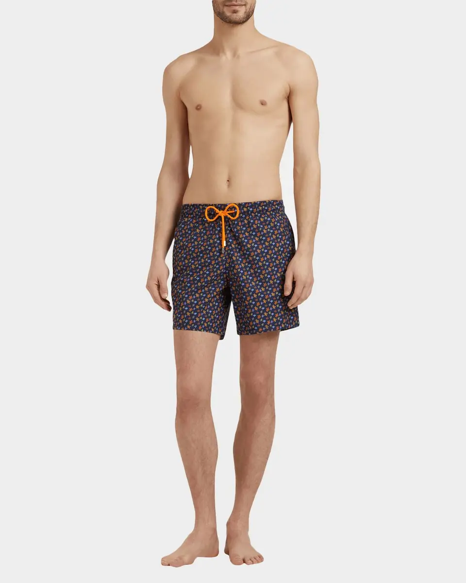 Vilebrequin Men's Micro Ronde des Tortues Swim Trunks | Thumbnail 2 Vilebrequin Men's Micro Ronde des Tortues Swim Trunks | Thumbnail 2