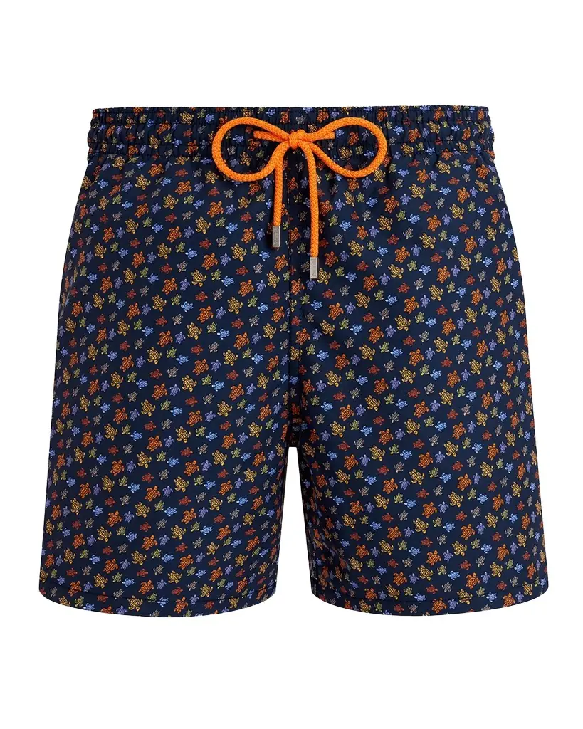 Vilebrequin Men's Micro Ronde des Tortues Swim Trunks | Image 1 Vilebrequin Men's Micro Ronde des Tortues Swim Trunks | Image 1
