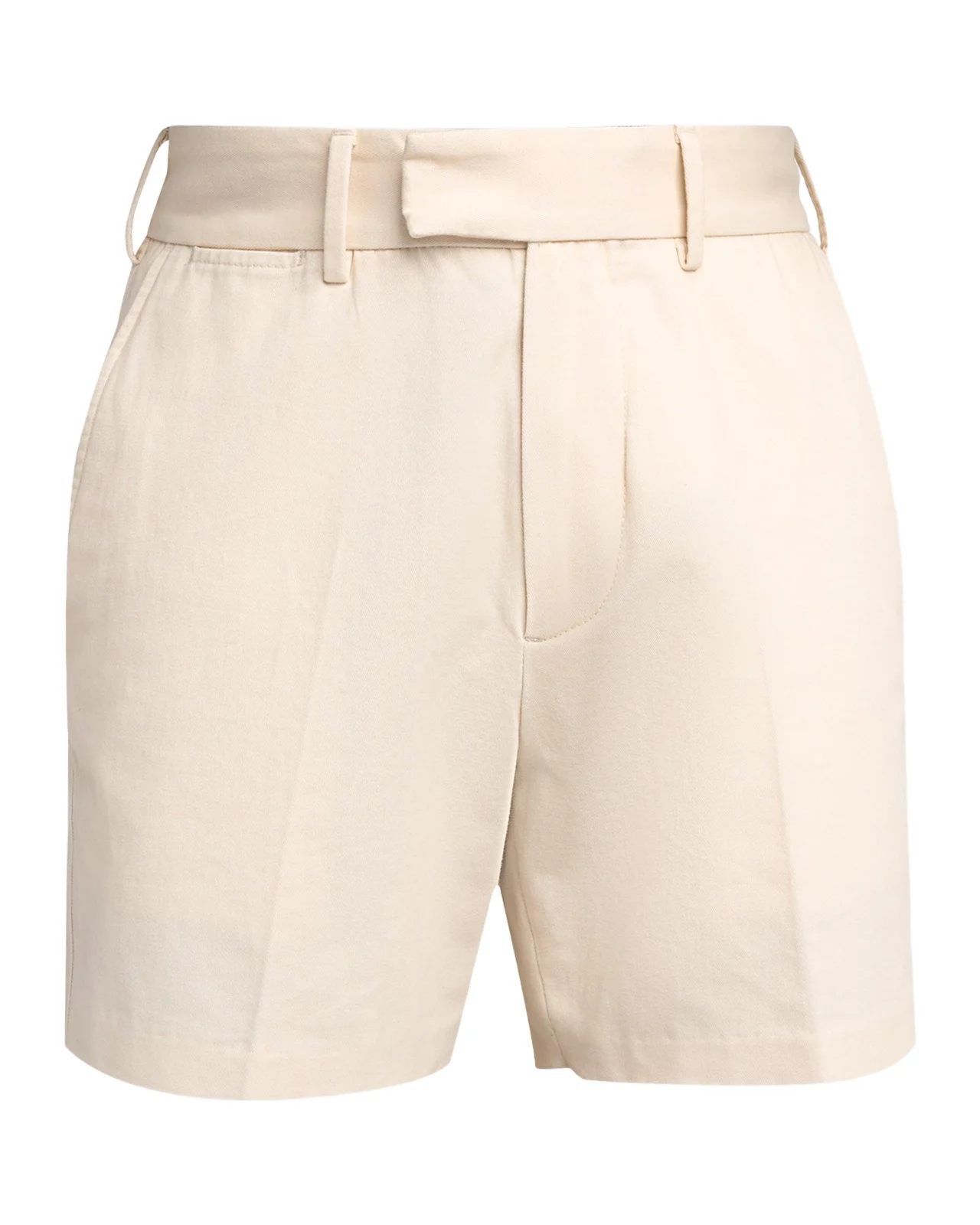 Tom Ford Men's Brushed Cotton Flat-Front Shorts