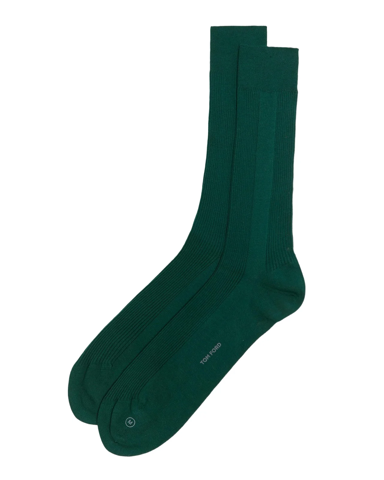 Tom Ford Men's Ribbed Cotton Crew Socks