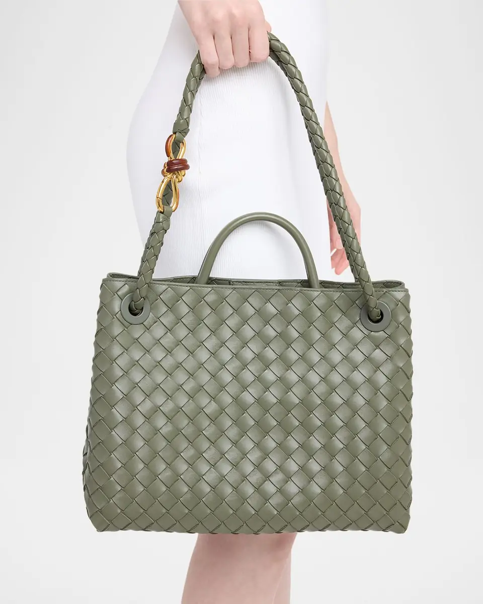 Bottega Veneta Andiamo Medium Nappa Leather Top-Handle Bag | Thumbnail 2 Bottega Veneta Andiamo Medium Nappa Leather Top-Handle Bag | Thumbnail 2