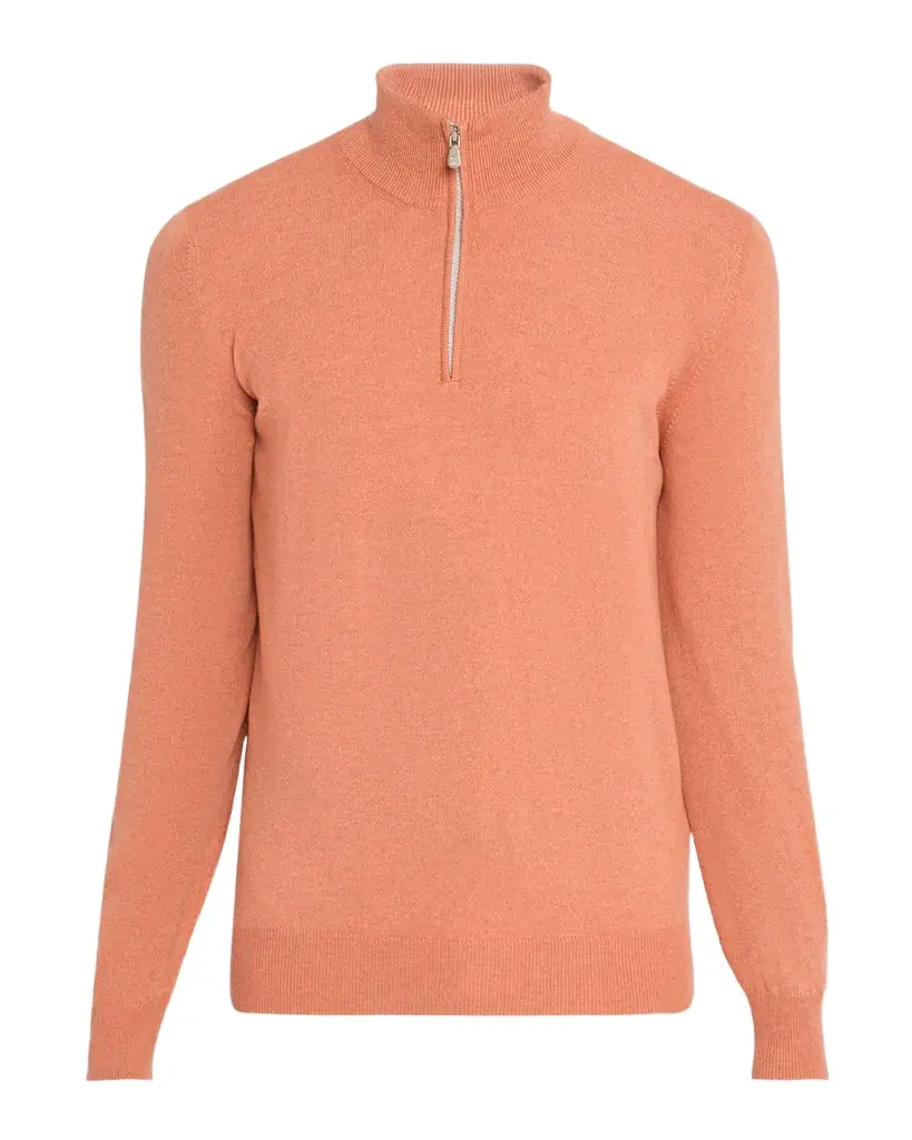 Brunello Cucinelli Men's Cashmere Turtleneck Sweater | Image 1 Brunello Cucinelli Men's Cashmere Turtleneck Sweater | Image 1