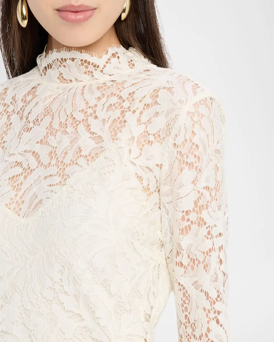 A.L.C. Eden Lace Mini Dress | Thumbnail 5 A.L.C. Eden Lace Mini Dress | Thumbnail 5