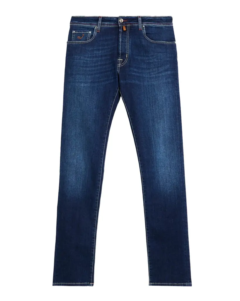 Jacob Cohen Men's Slim Fit Bard Medium-Wash Skinny Jeans | Image 1 Jacob Cohen Men's Slim Fit Bard Medium-Wash Skinny Jeans | Image 1