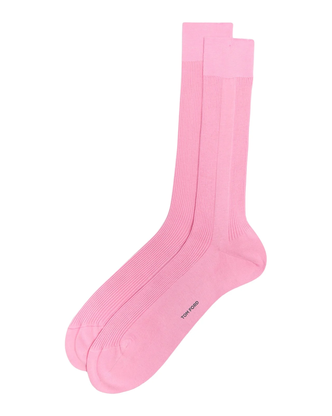 Tom Ford Men's Ribbed Cotton Crew Socks