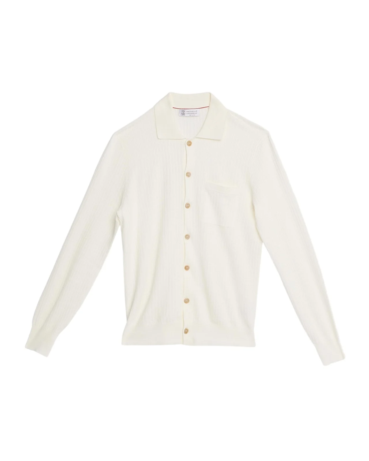 Men's Cotton Ribbed Cardigan Men's Cotton Ribbed Cardigan