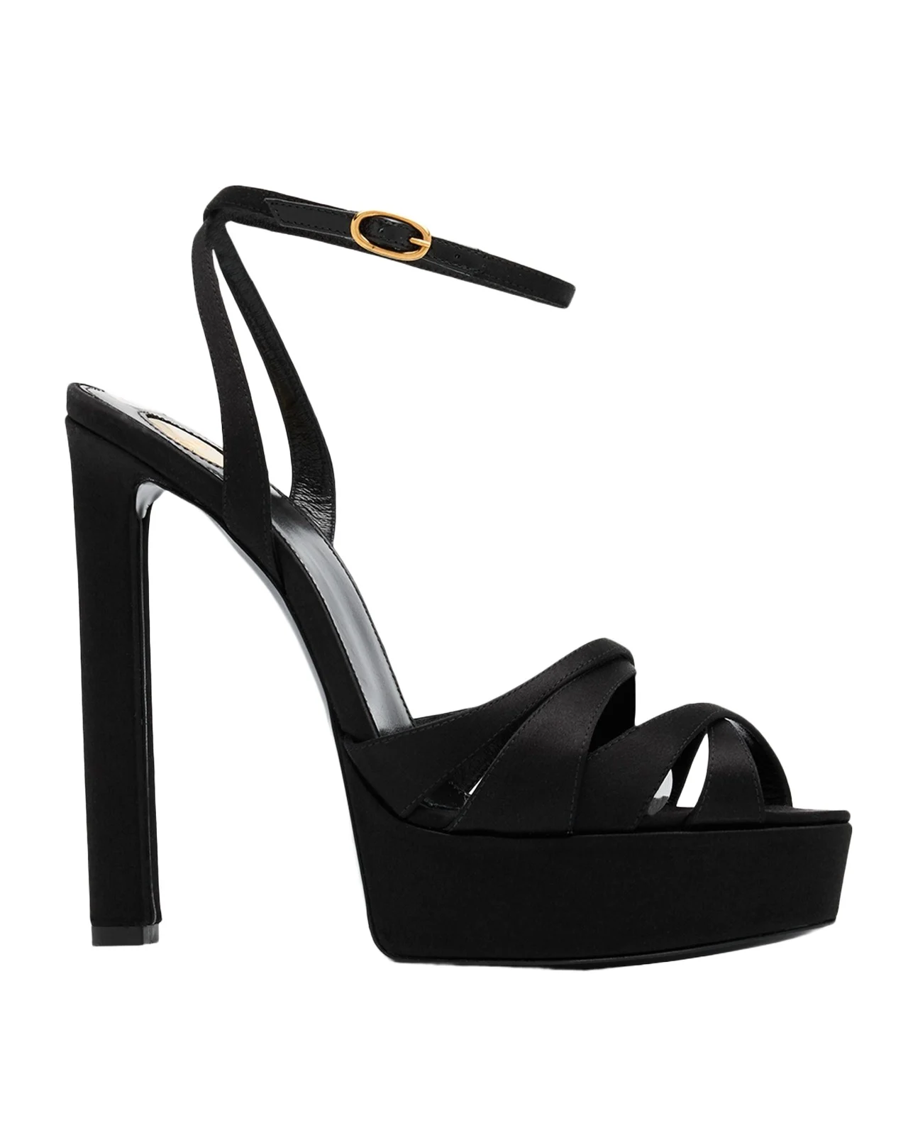 110mm Chandelle Satin Platform Sandals 110mm Chandelle Satin Platform Sandals
