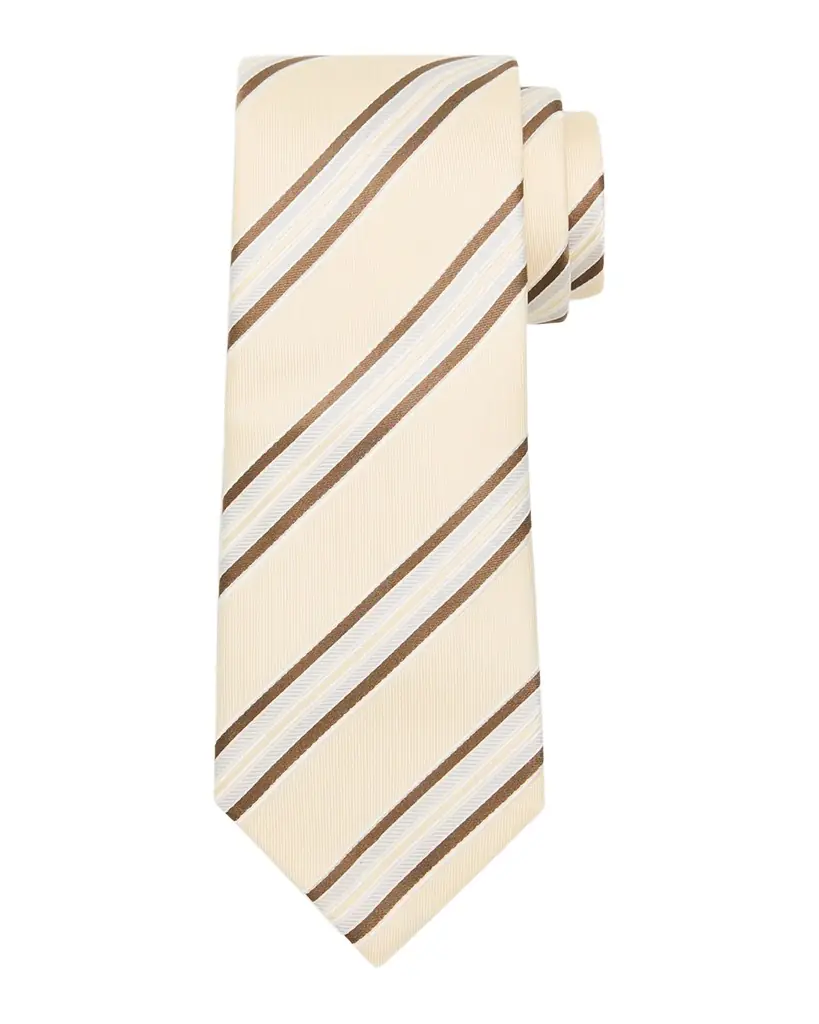 Men's Striped Silk Tie Men's Striped Silk Tie