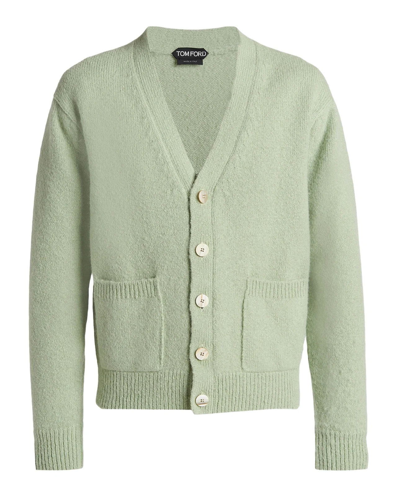 Men's Wool-Blend Knit Cardigan