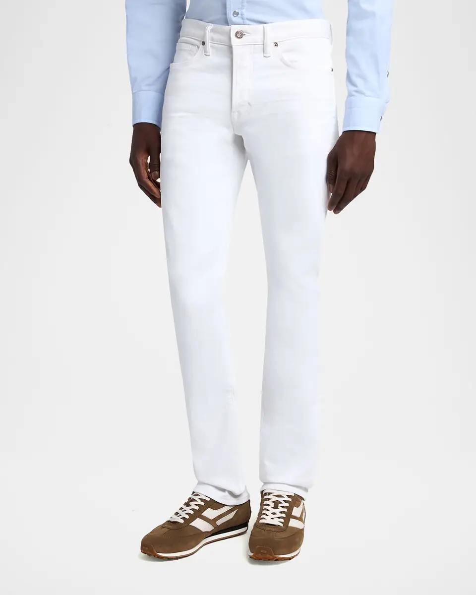 Tom Ford Men's Straight Corduroy Cotton Jeans | Thumbnail 4 Tom Ford Men's Straight Corduroy Cotton Jeans | Thumbnail 4