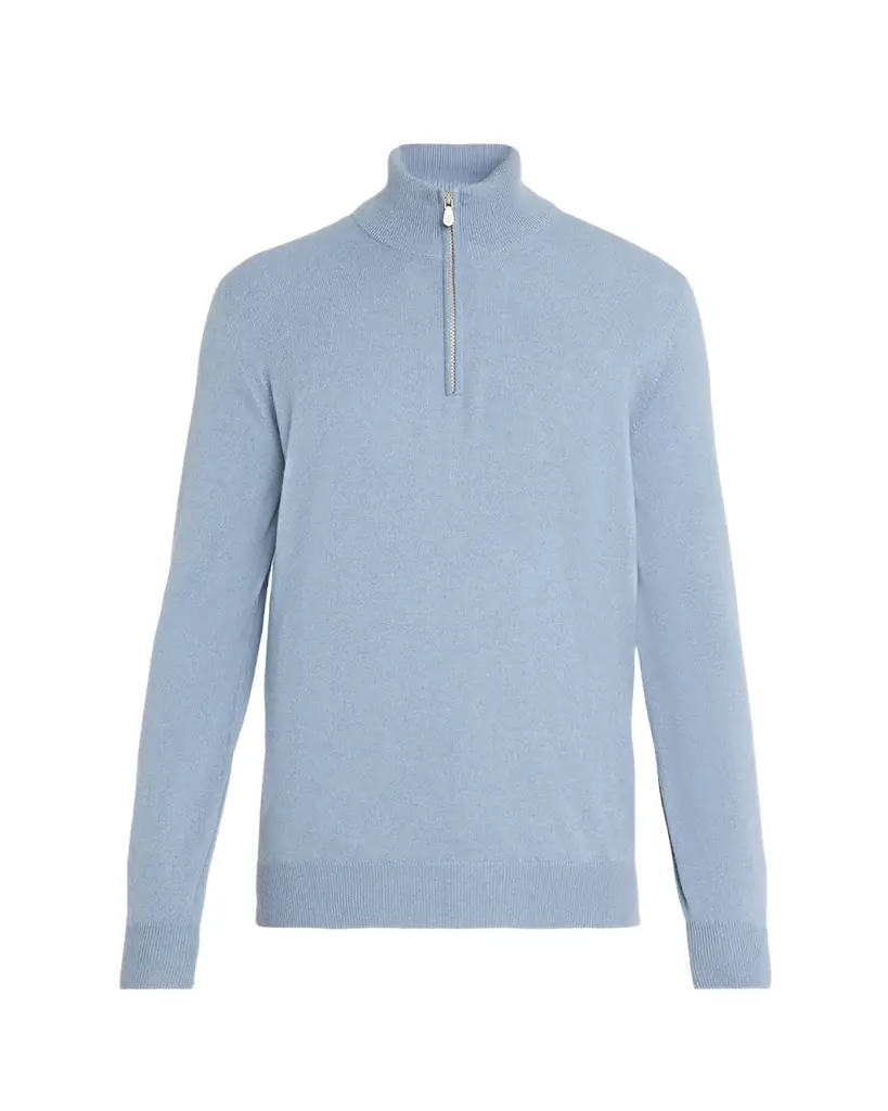 Brunello Cucinelli Men's Cashmere Turtleneck Sweater | Image 1 Brunello Cucinelli Men's Cashmere Turtleneck Sweater | Image 1