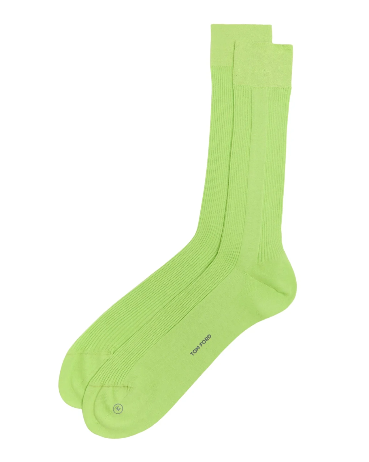 Tom Ford Men's Ribbed Cotton Crew Socks