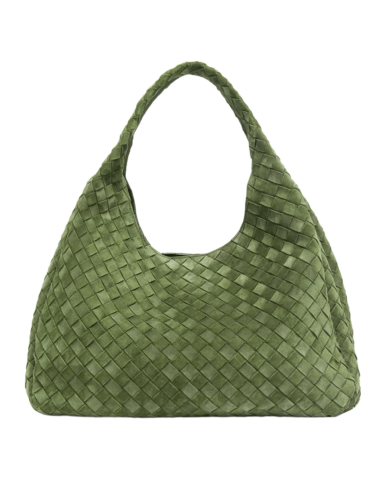 Campana Large Suede Shoulder Bag Campana Large Suede Shoulder Bag