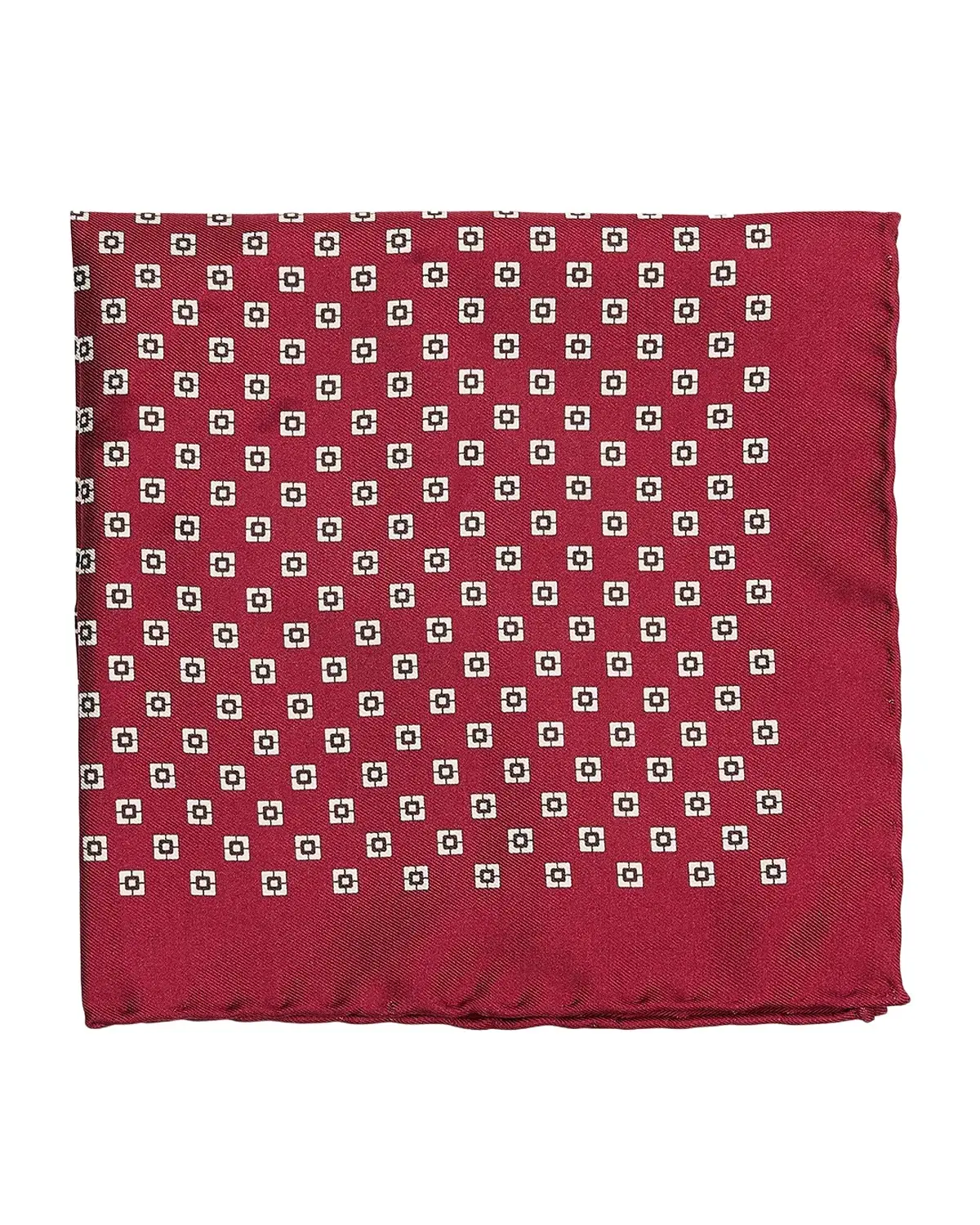 Men's Geometric Silk Pocket Square Men's Geometric Silk Pocket Square