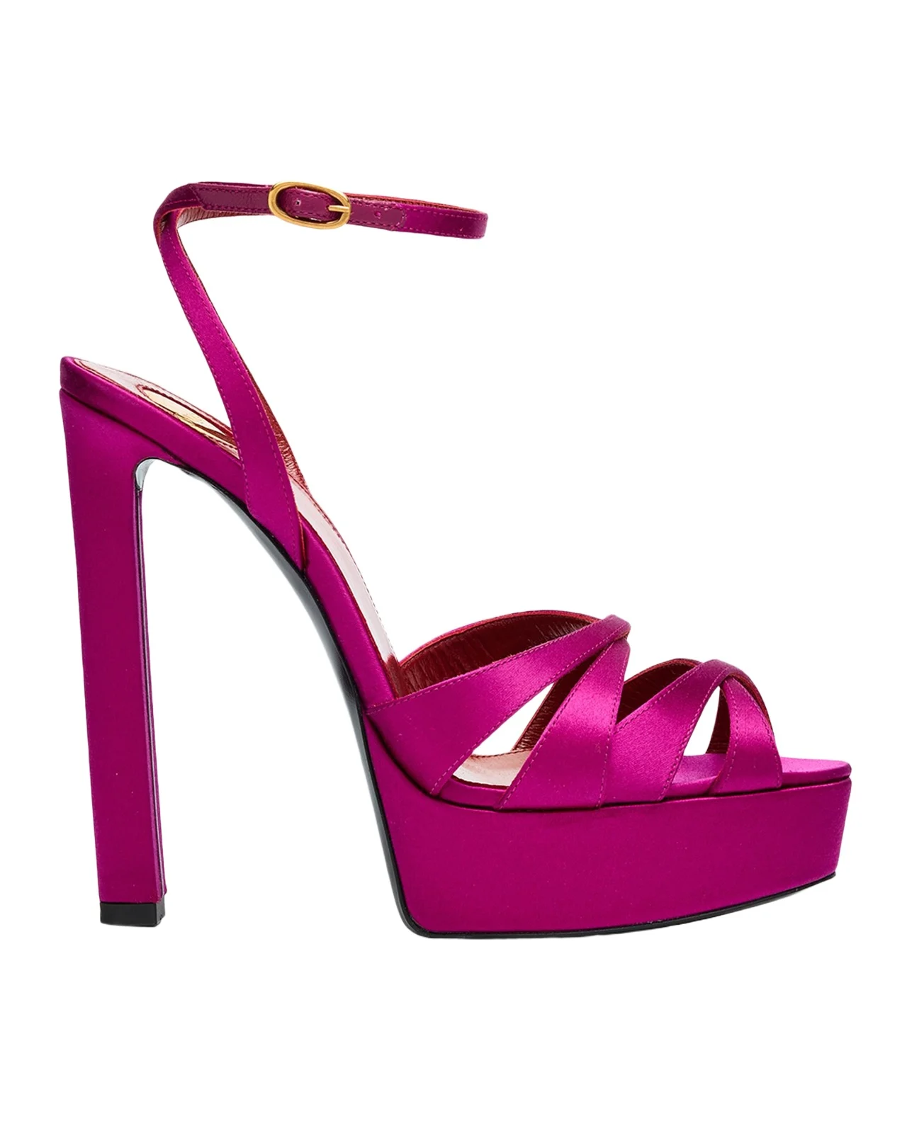 110mm Chandelle Satin Platform Sandals 110mm Chandelle Satin Platform Sandals