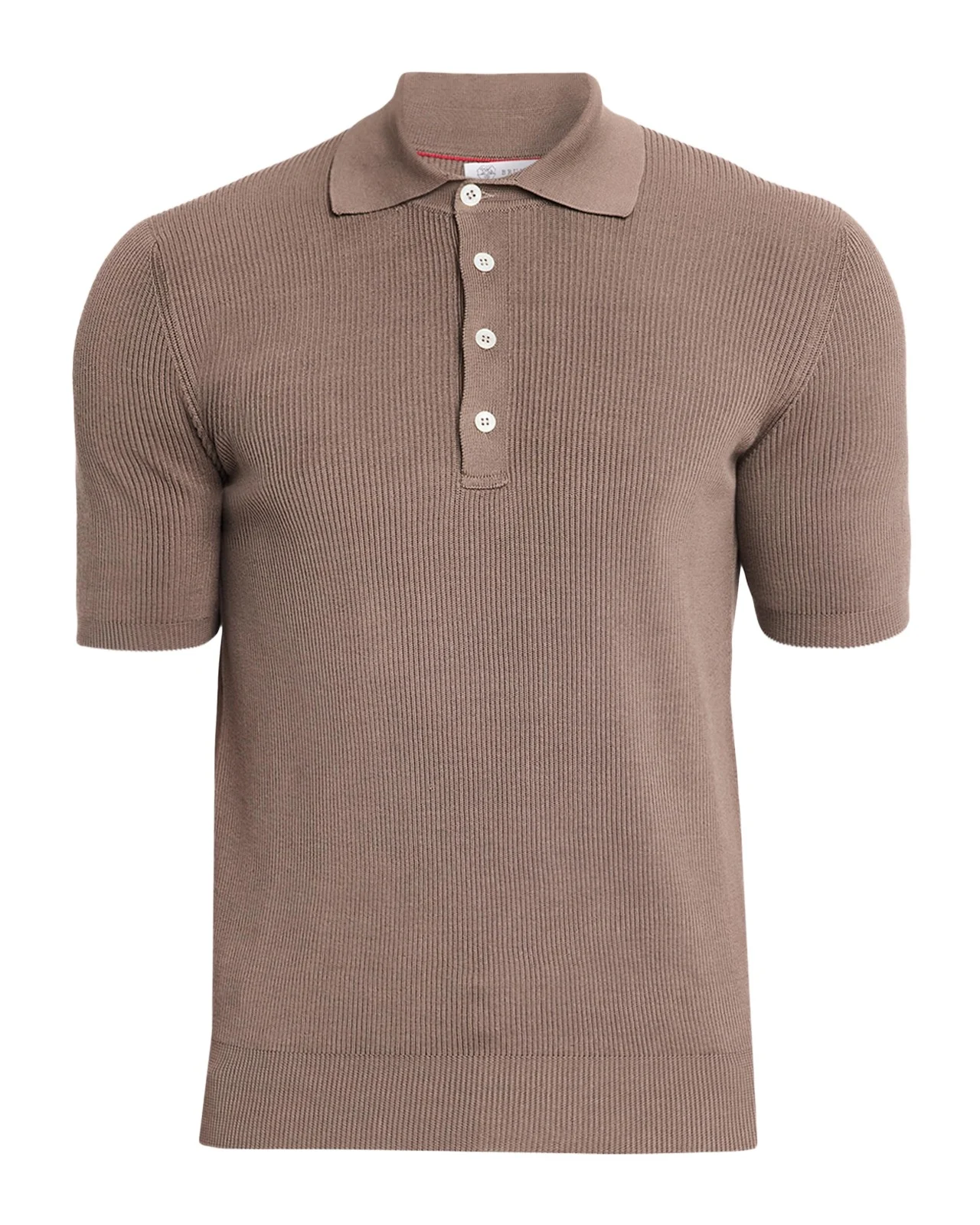 Men's Cotton Rib Polo Sweater Men's Cotton Rib Polo Sweater